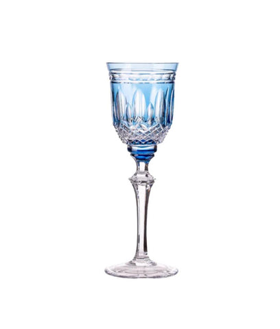 Taça de Cristal Serenata para Licor Mozart  Strauss Azul Claro