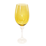 Taças Cristal Para Vinho Elisa Kale Verde 450ml - Conjunto Com 6